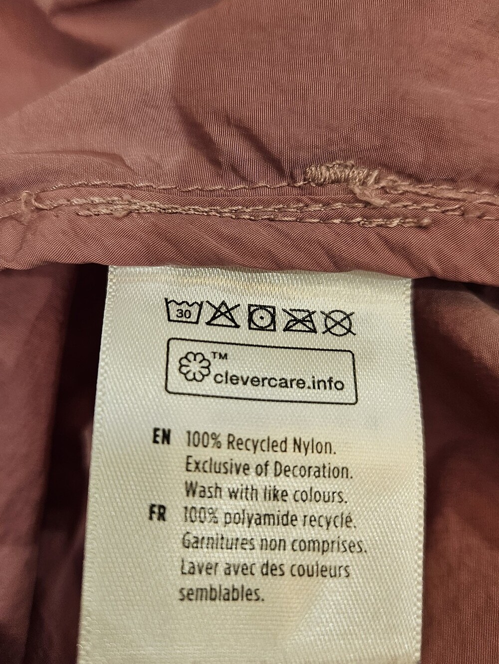 tentree Dusty Rose Lightweight Bomber Jacket - Picture 4 of 4